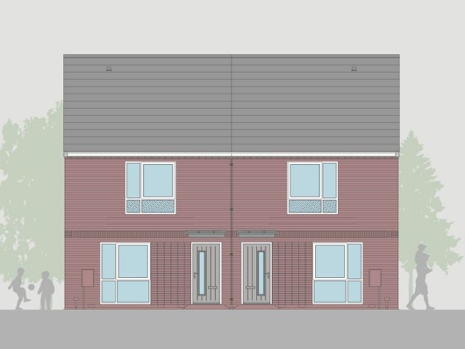 2 bedroom house - artist's impression subject to change